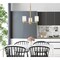 Westinghouse Chandelier 60W 3-Light Sylvestre Champagne Brass Frosted Glass 6126900 - alternate 6
